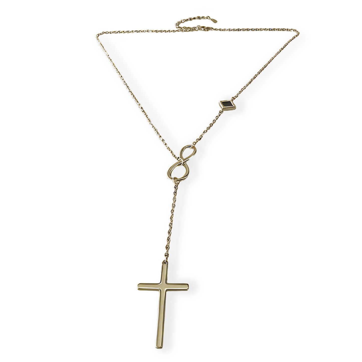 Infinity Cross Necklace